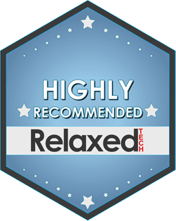 RelaxedTech highly recommended award