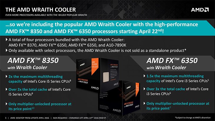 AMD FX-6350 Wraith Cooler