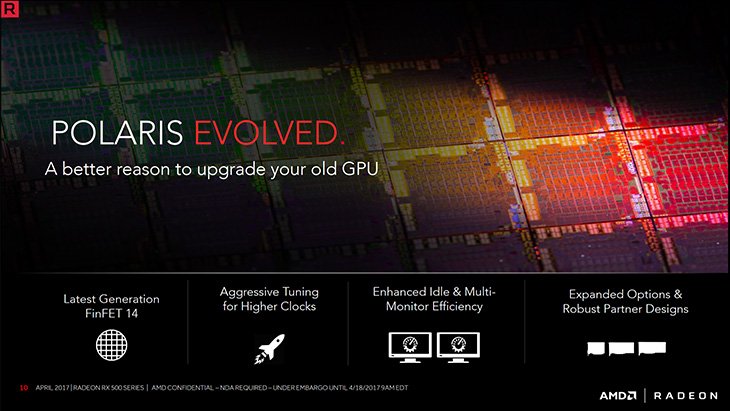 AMD Radeon RX 500 cards