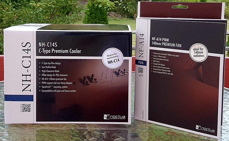 Noctua NH-C14S accessories and packaging