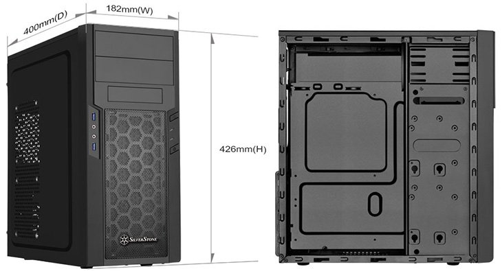 SilverStone PS13 Dimension