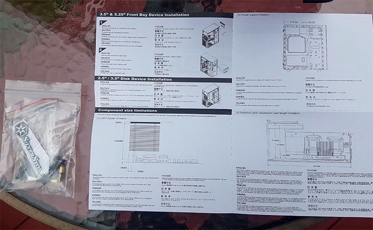 SilverStone PS13 packaging