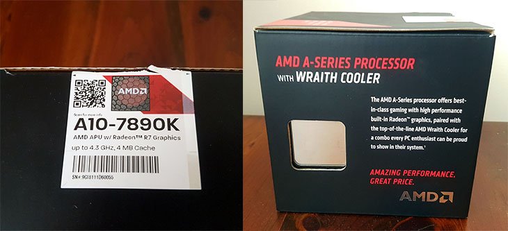 amd A10-7890K label