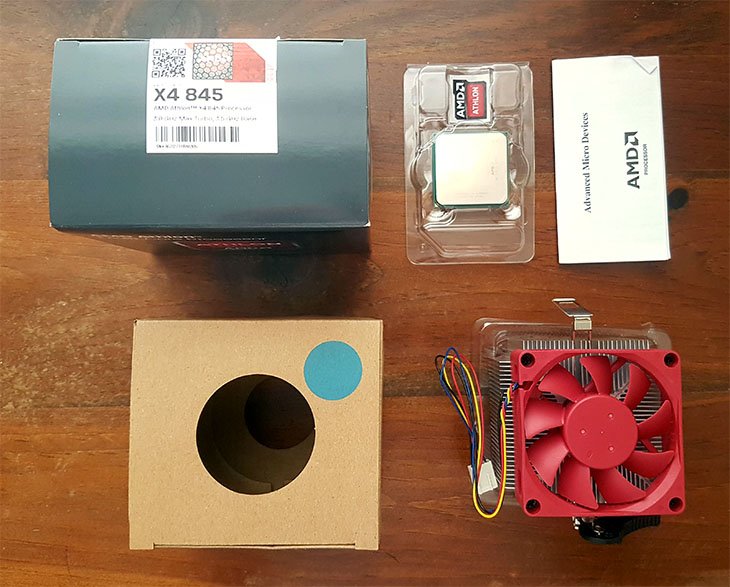 amd athlon x4 845 package inside