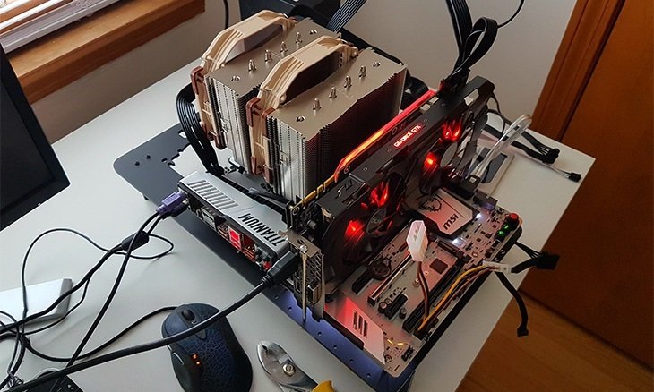 AMD Ryzen 7 1700X setup
