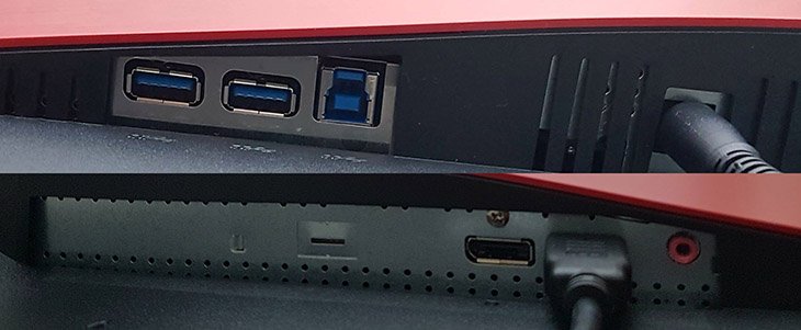 AOC AG271QG Agon ports