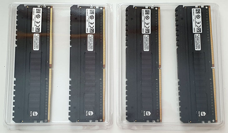 Ballistix Elite DDR4 3600 MHz RAM PCB