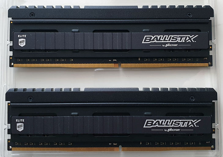 Ballistix Elite DDR4 4000 MHz RAM PCB