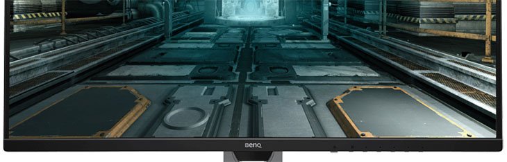 BenQ EX3203R bezel