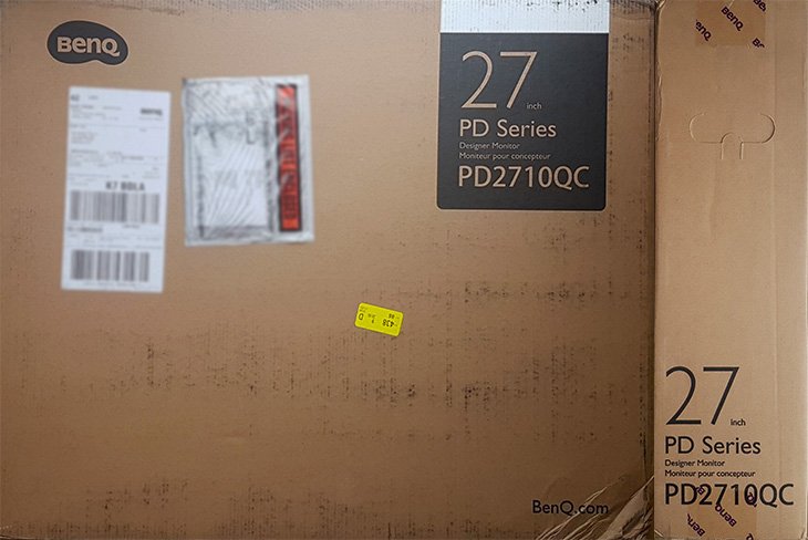 BenQ PD2710QC packaging
