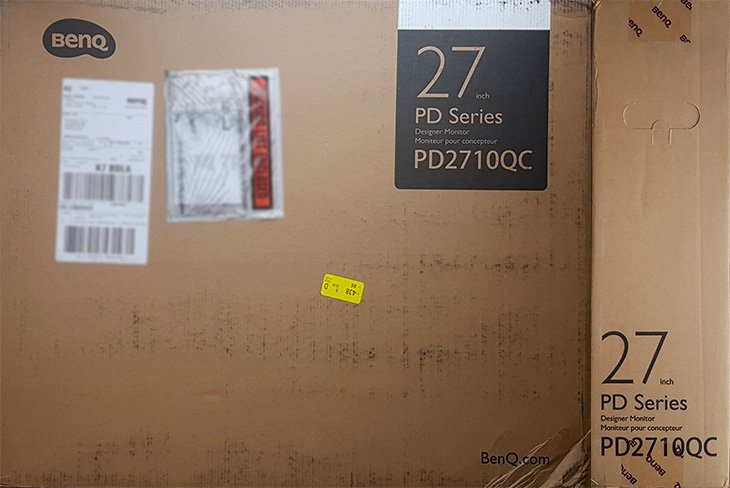 BenQ PD2710QC packaging