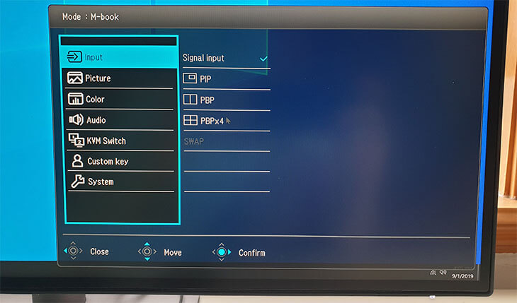 BenQ PD3220U Advanced Settings