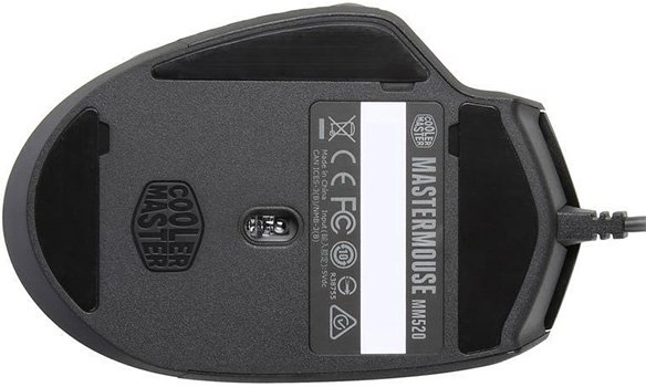Cooler Master MasterMouse MM520 bottom view