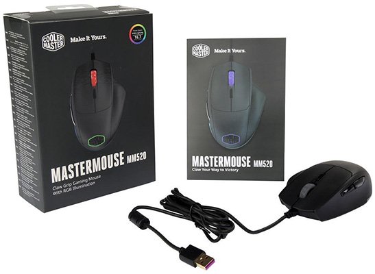 Cooler Master MasterMouse MM520 Packaging