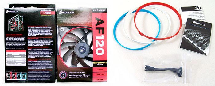 Corsair AF120 fans