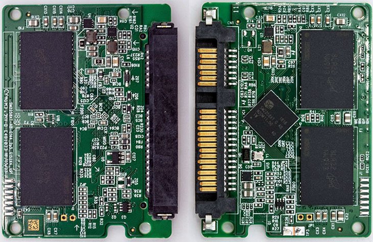 Crucial BX500 internal Components