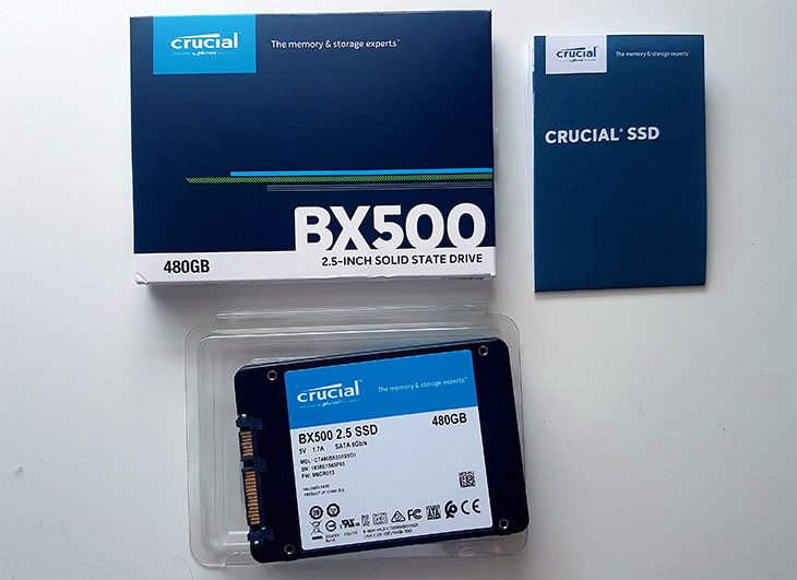 Crucial BX500 Packaging