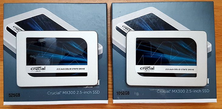 Forfait SSD Imac Alu, 500 Go Crucial MX300