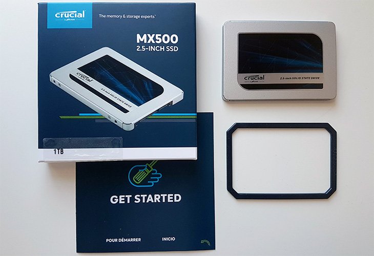 Crucial MX500 Original 2.5 Solid State Drive 3D NAND SATA3.0 SSD