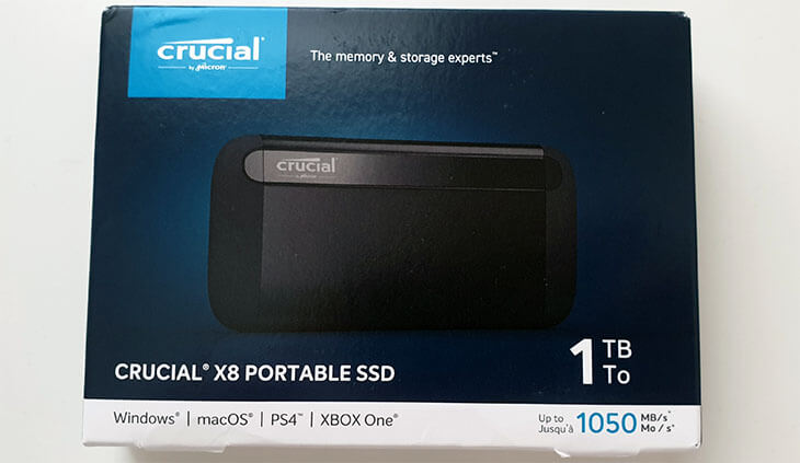 Crucial X8 1TB SSD Review