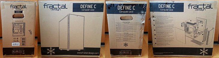 Fractal Design Define C cardboard box