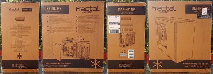 Fractal Design Define R5 cardboard box