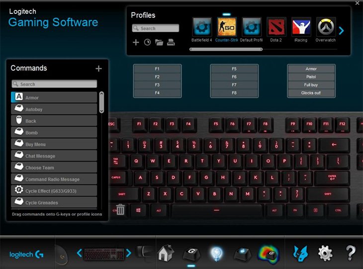 Logitech G413 Software