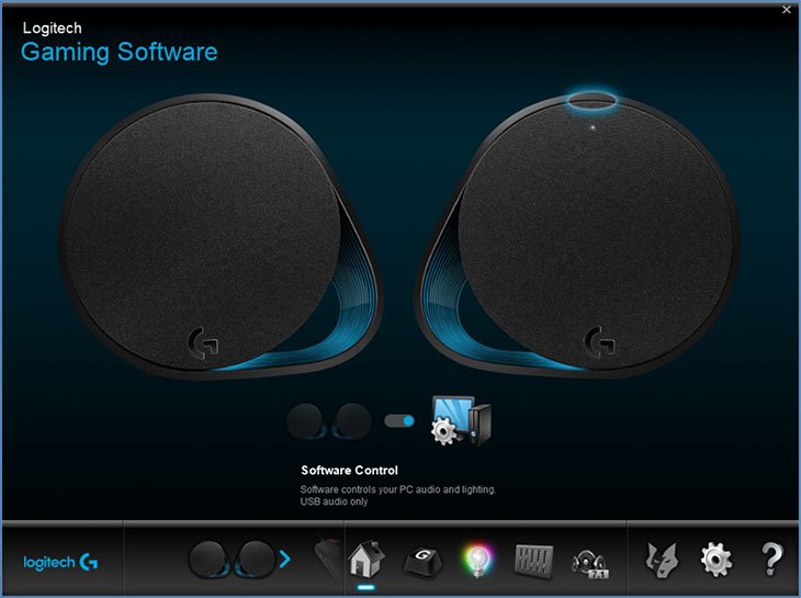 Logitech G560 Logitech Gaming Software