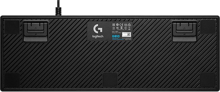 Logitech G810 KeyBoard Back review