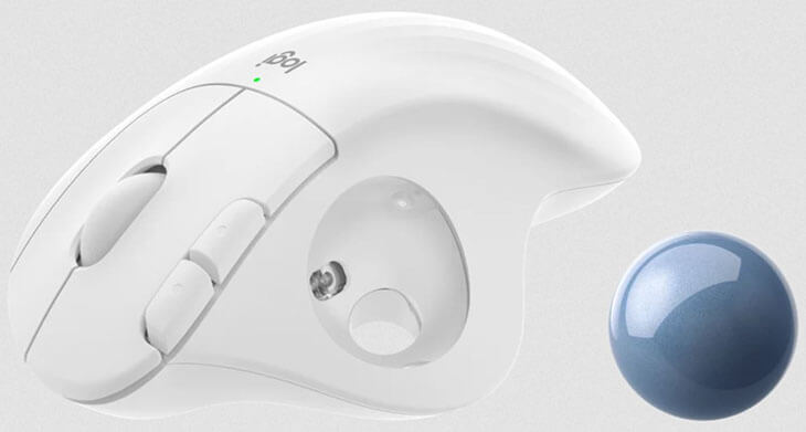 Logitech Ergo M575 front view