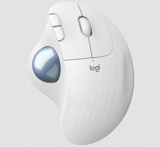 Logitech Ergo M575 top view