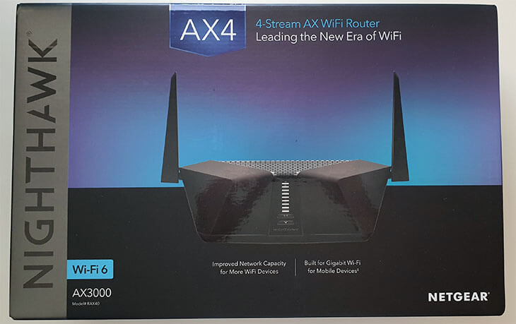 Netgear rax40 package