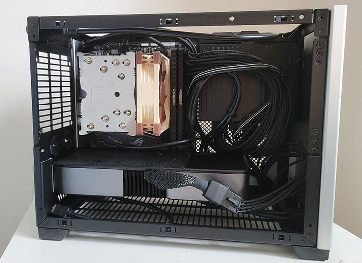 NCase M1 build overheating