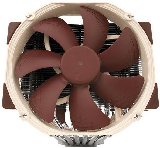 noctua nh-d15 cpu cooler front