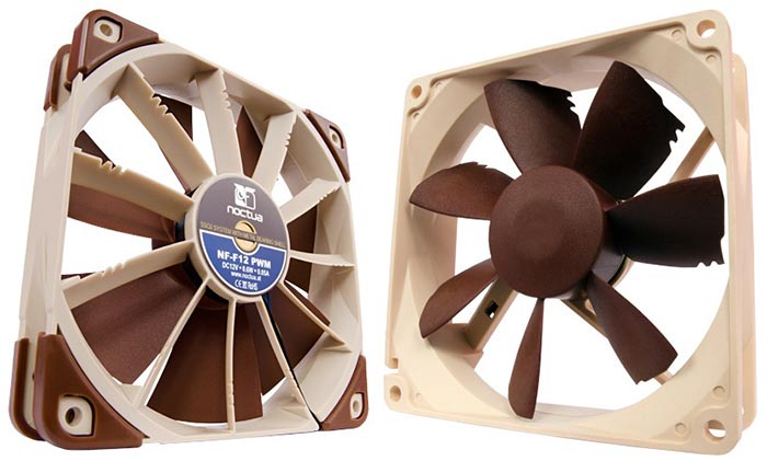 Noctua nf-f12 nf-b9 pwm fan