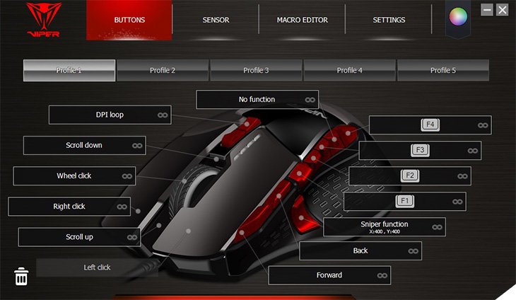 Patriot Viper V570 Blackout Edition software