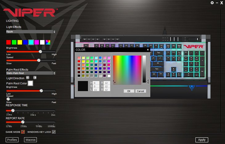 Patriot Viper V770 Software macro review