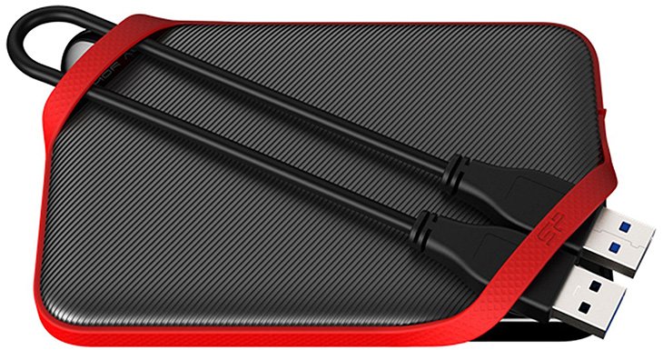 SILICON POWER Esterno HDD Armor A66 1TB - Disco Rigido Portatile E Resistente