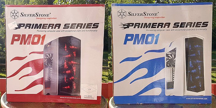 SilverStone primera pm01 cardboard box